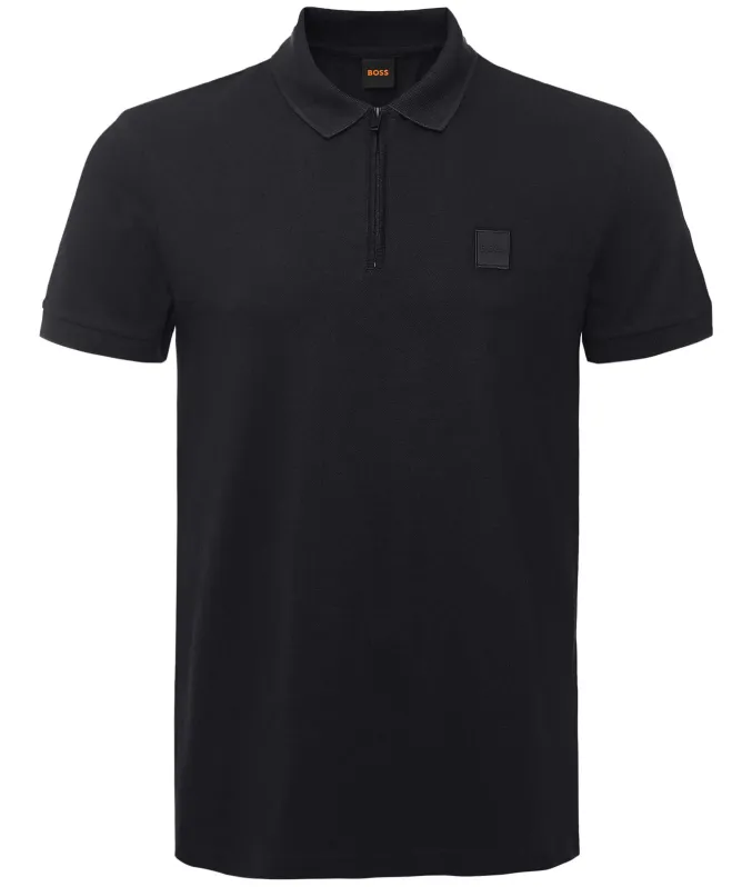 BOSS Slim Fit Passerzip Polo Shirt