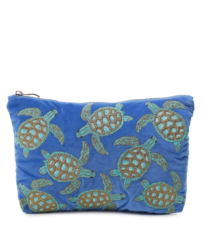 Elizabeth Scarlett Turtle Conservation Everyday Pouch