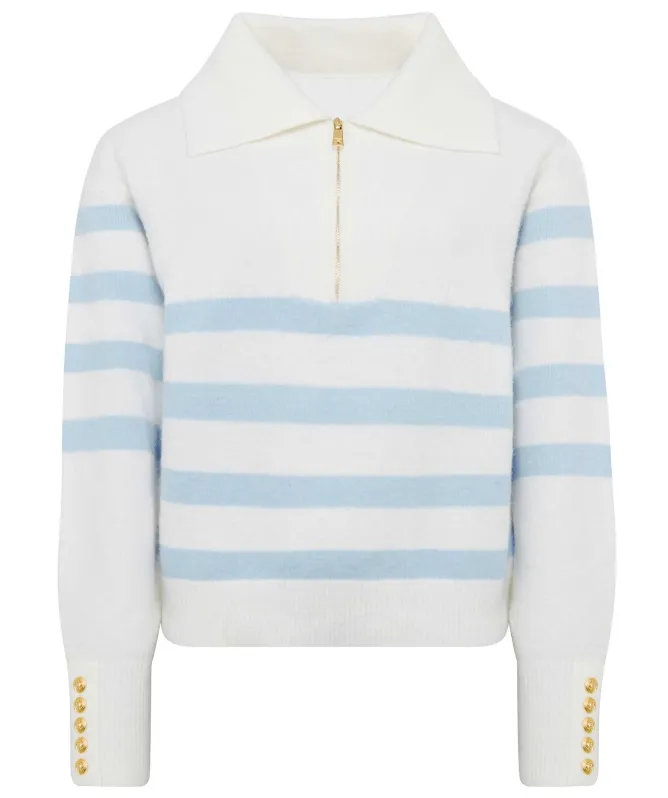 Holland Cooper Lydia Quarter Zip Knit