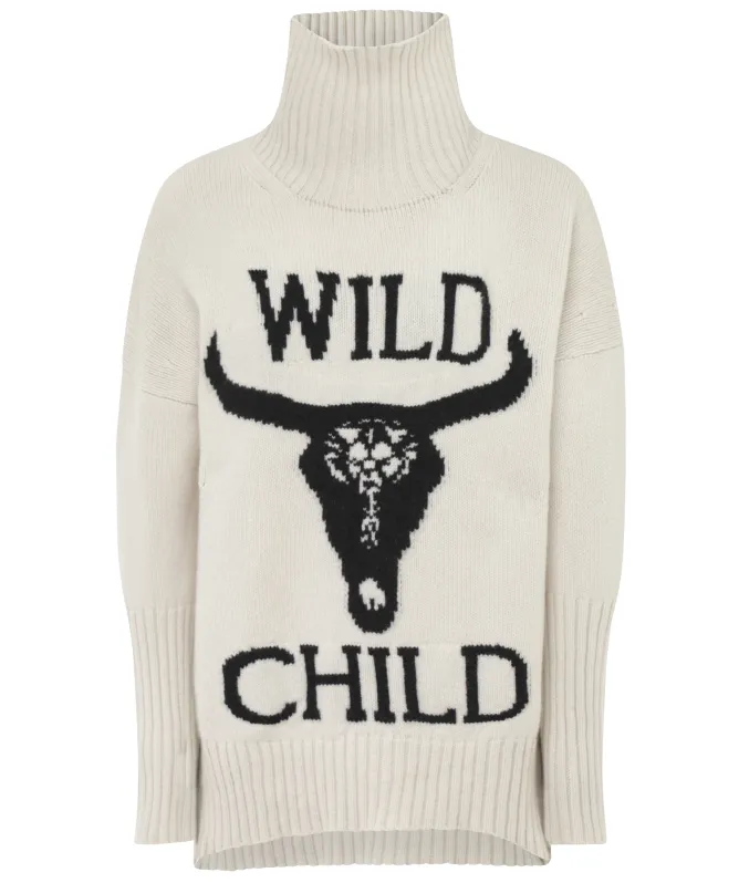 Eddy and Ivy Wild Child Merino Cashmere Jumper