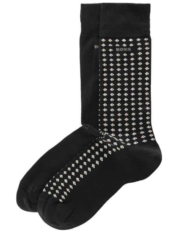 BOSS RS Minipattern Socks 2 Pack