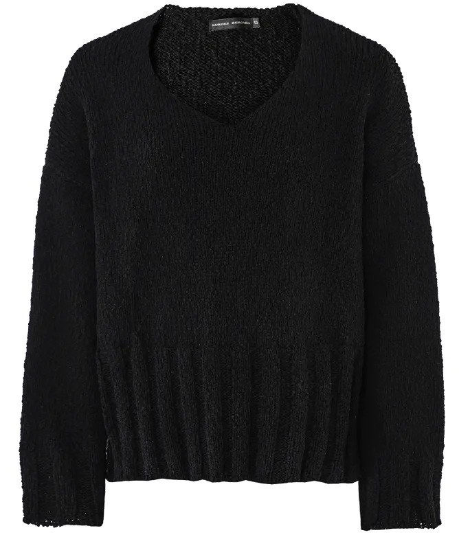 Lurdes Bergada Kombo V-Neck Jumper