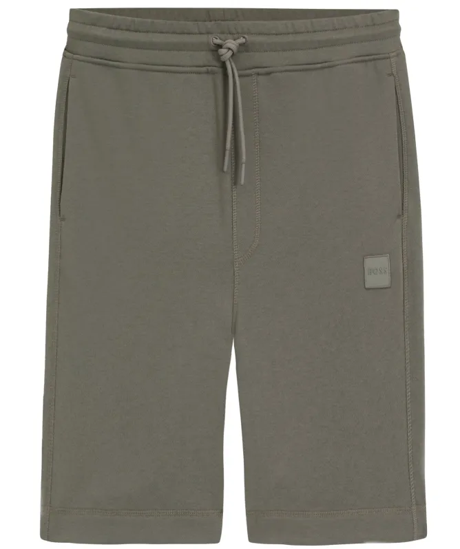 BOSS Cotton Terry Sewalk Shorts