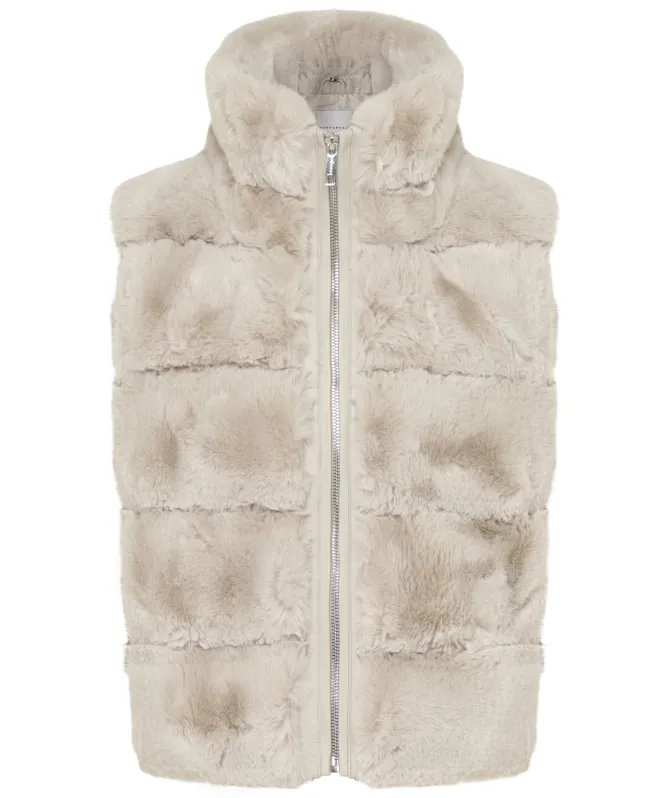 Rino and Pelle May Faux Fur Waistcoat