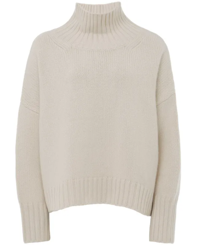 Soft Goat Girlfriend Turtleneck Cashmere Jumper