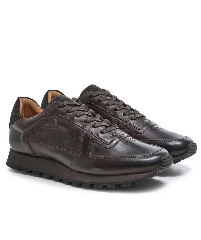 Oliver Sweeney Cabeca Leather Retro Trainers