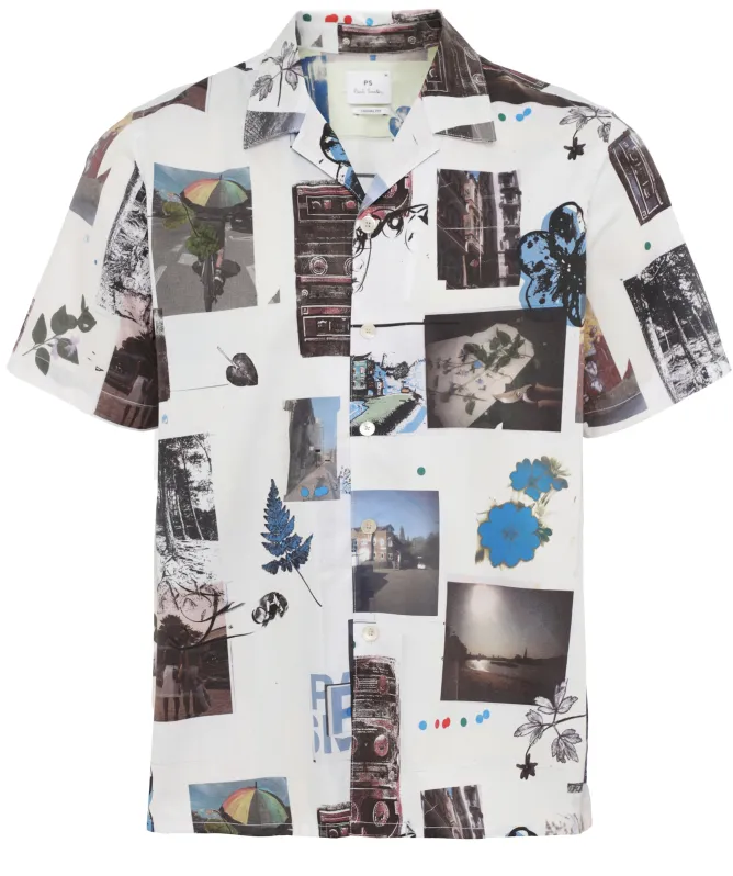 Paul Smith Scrapbook Print Shirt