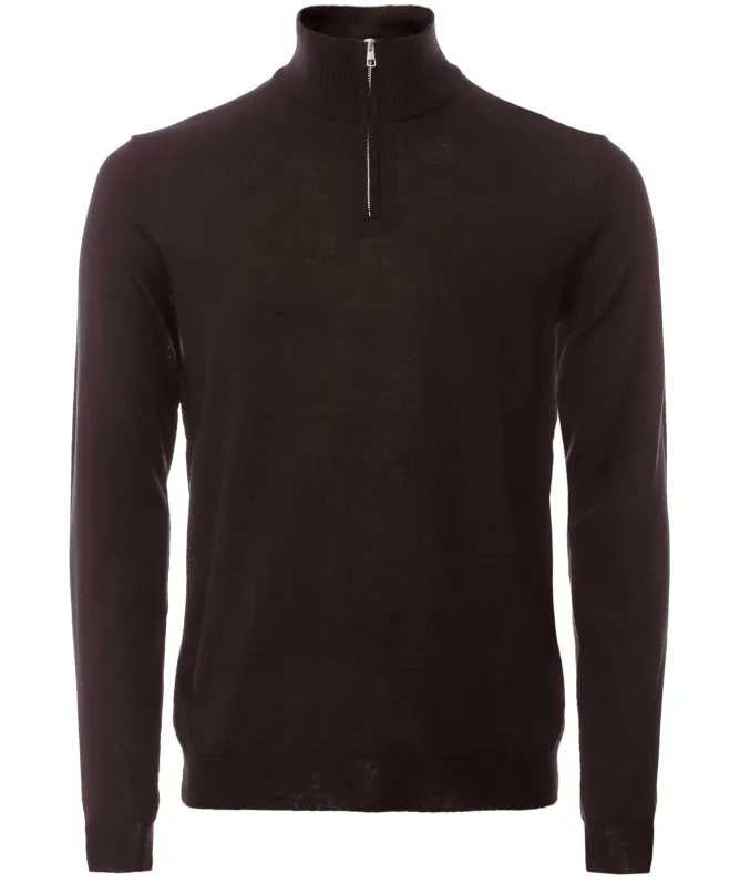 Oliver Sweeney Thornby Zip-Neck Jumper