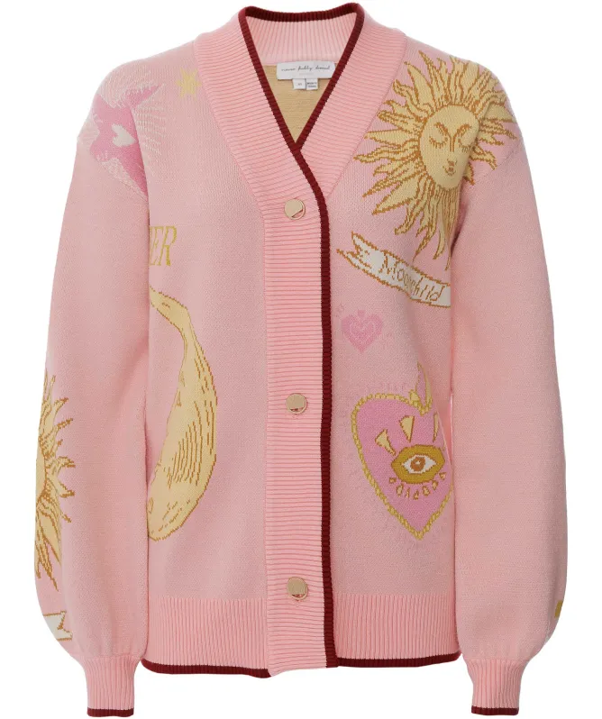 Never Fully Dressed Mystical Graphic Cardigan