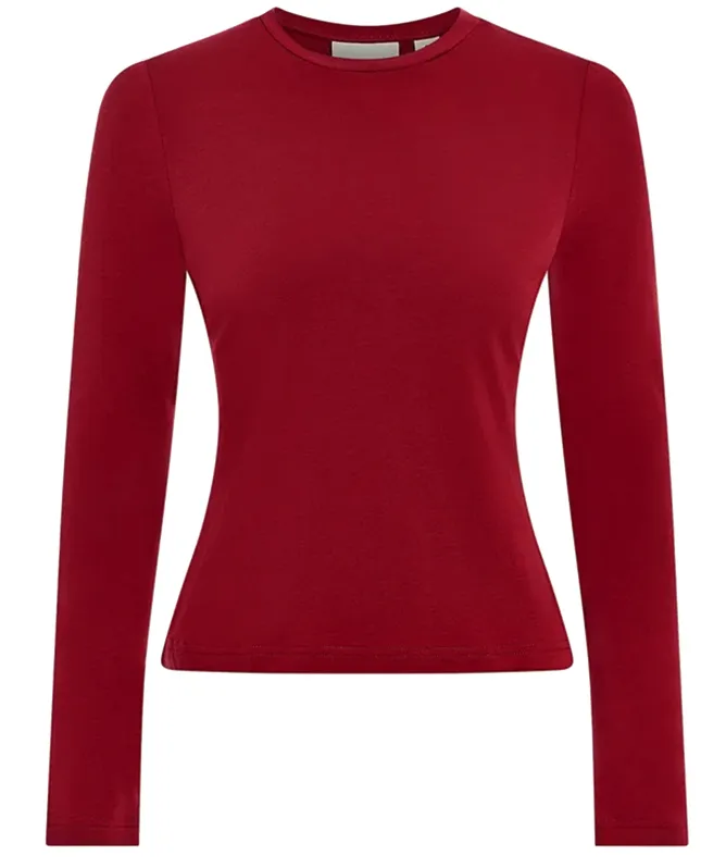 Varley Edna Long Sleeve Fitted Tee