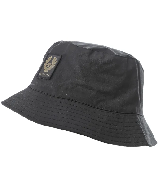 Belstaff Waxed Cotton Bucket Hat