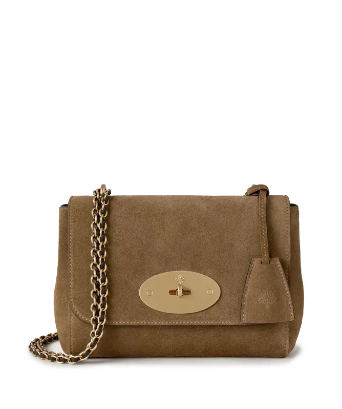 Mulberry Lily Suede Crossbody Bag
