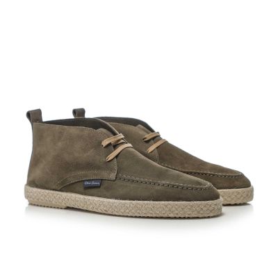 Melilla Suede Chukka Espadrilles