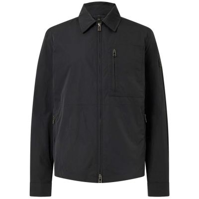Belstaff Grey Wool Blend Forge Jacket