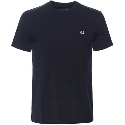 Crew Neck Ringer T Shirt