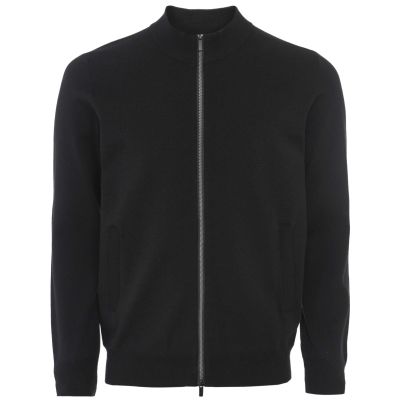 Merino Zip Cardigan