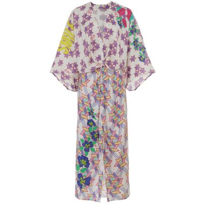 Camila Knot-Front Midi Dress