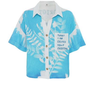 Aria Crop Shirt