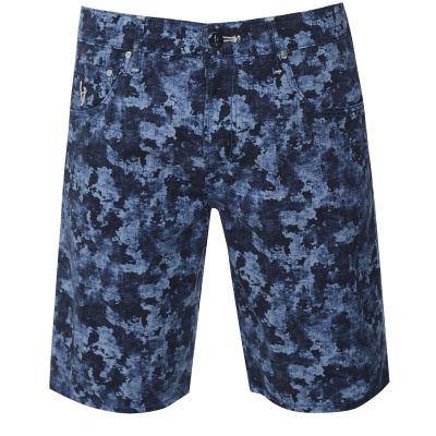 Replay Vannie Pantaloncini Cargo Denim Uomo - Hyperflex - Vestibilità Comoda