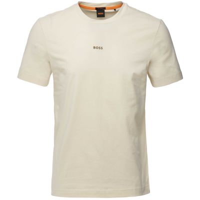 BOSS Tales T-shirt Uomo Manica Corta, Colore Nero, Taglia XXL - Modello Con Logo Frontale, Casual Resistente