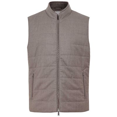Quilted Wool Vest