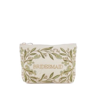 Olive Branch Bridesmaid Mini Pouch