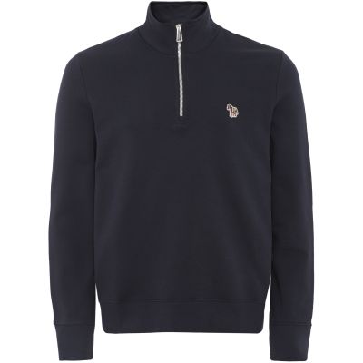 Zebra Half Zip Sweatshirt