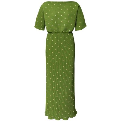 never fully dressed green leopard dress Mary Kate Knotted Mini Dress-Green – JoeY Clothing main image 0