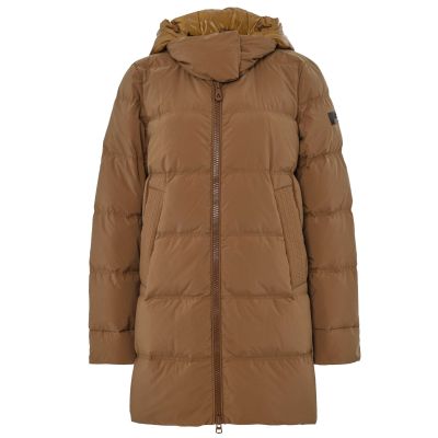 Contrasting Hood Down Jacket