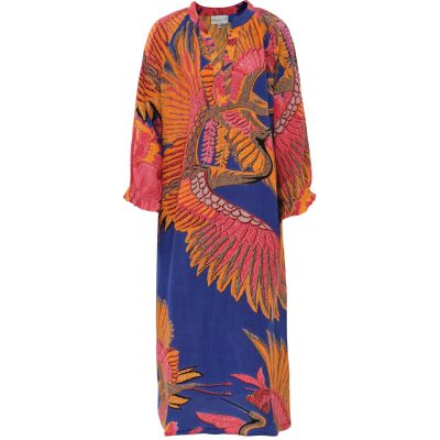 Crane Cobalt Raglan Dress