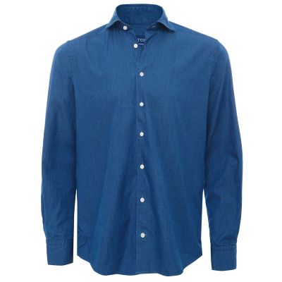Contemporary Fit Denim Shirt